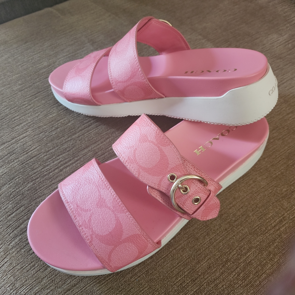 Coach Pink Women's Sandals